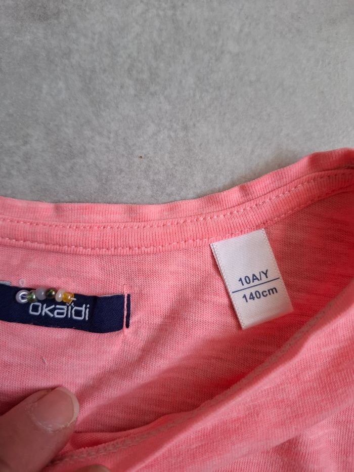 Tee-shirt okaidi 10 ans - photo numéro 2