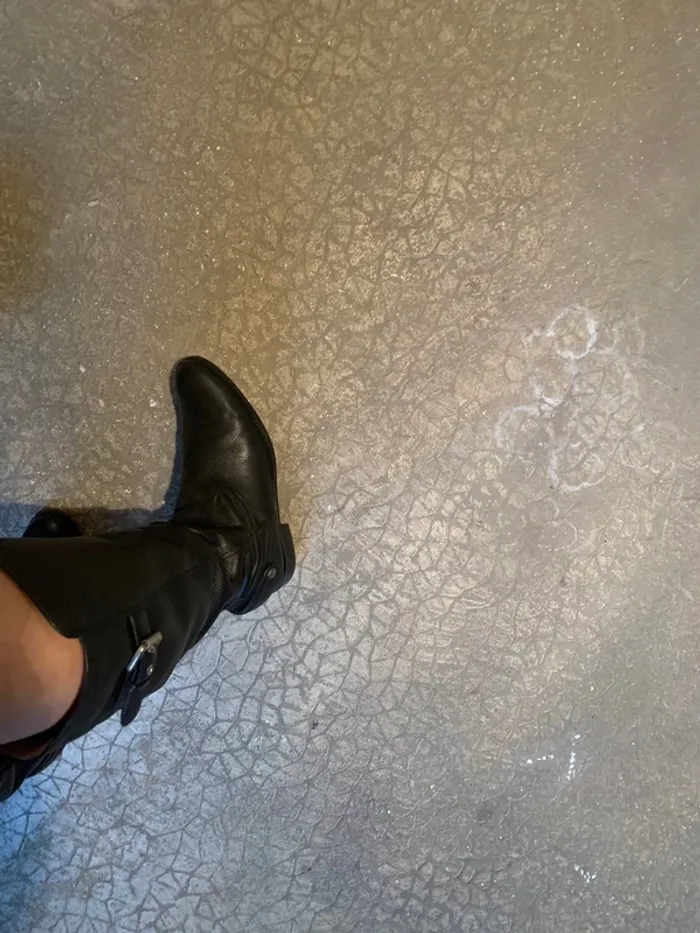 Bottes Zara cuir - photo numéro 6