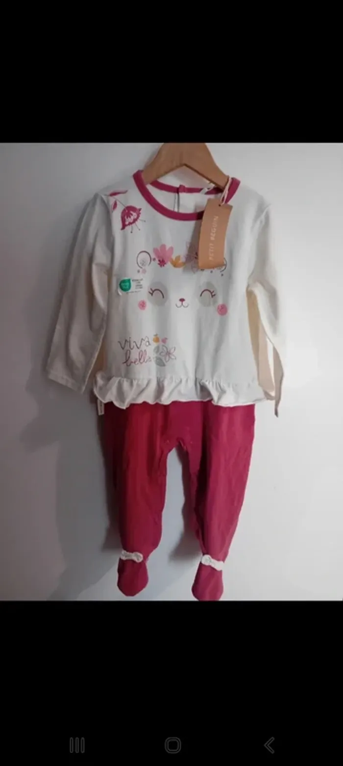 Pyjama bébé en coton Petit Béguin