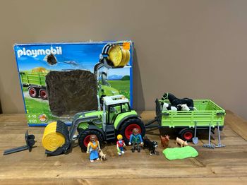 Playmobil set 5121 Farm Grand Tracteur avec Remorque