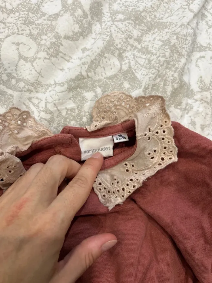 Pull vieux rose - photo numéro 2