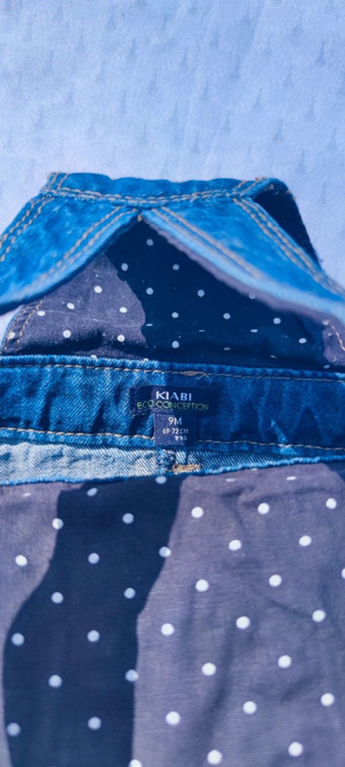 Robe jeans 9 mois - photo numéro 2
