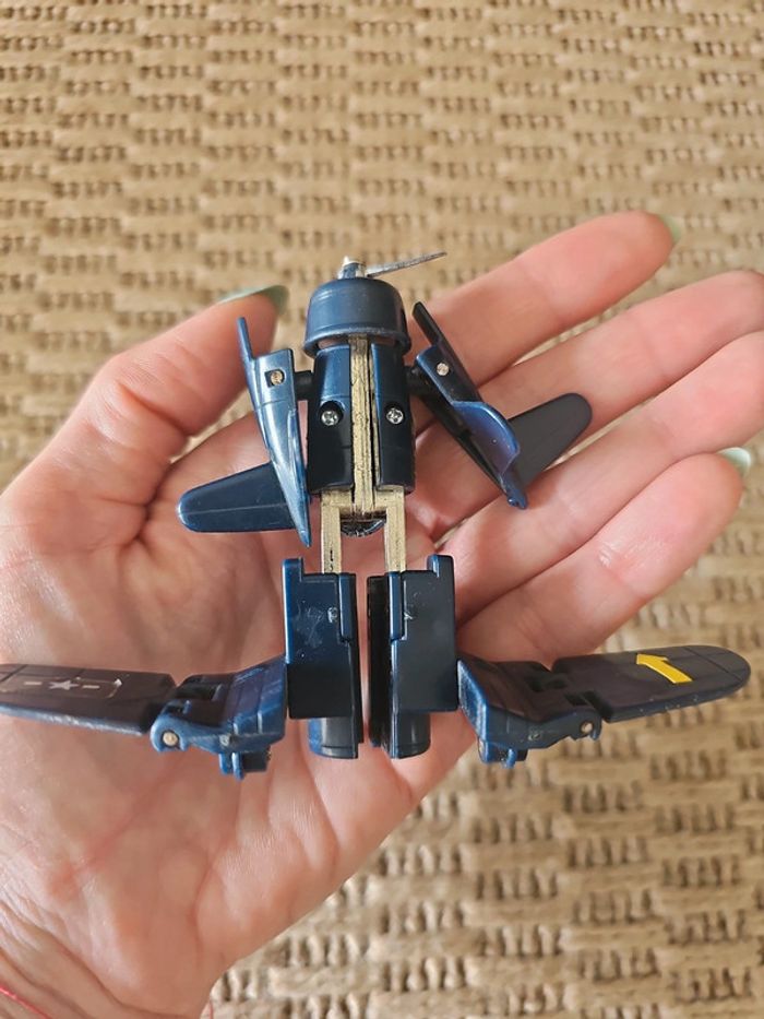 Robot transformable gobots bentwing vintage - photo numéro 13
