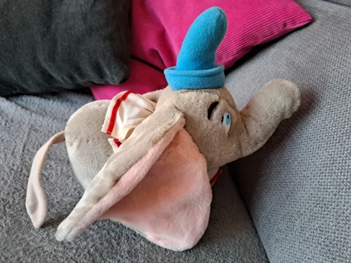 Peluche dumbo vintage - photo numéro 4