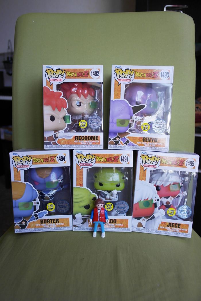 Lot 5 Pop Dragon Ball Z - commando Ginyu - photo numéro 2