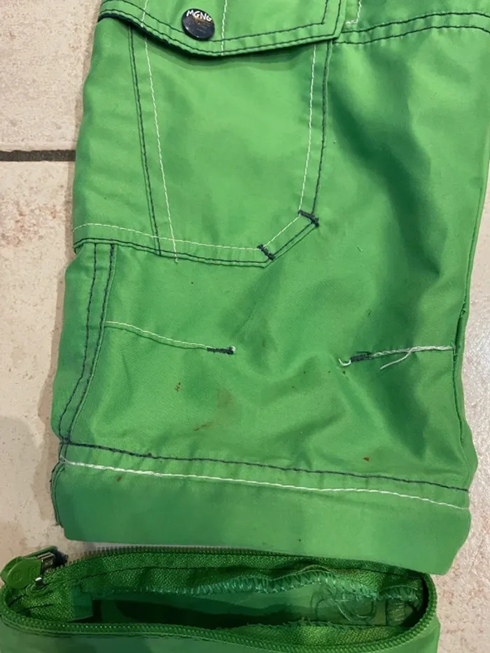 Bermuda / pantalon Mini Gang 5ans vert - photo numéro 5