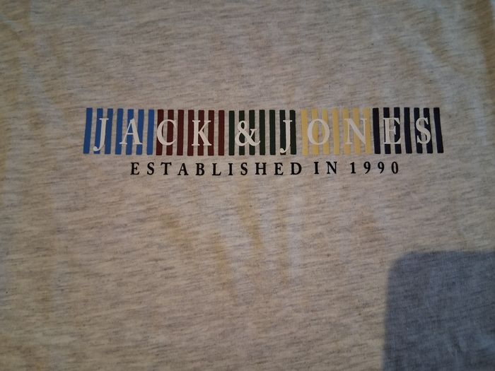 Tee-shirt manches courtes Jack et Jones established in 1990 - photo numéro 4