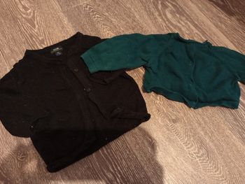 Veste 3 mois noir et verte