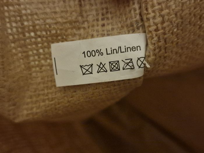 Sac Fourre-Tout / Cabas en Lin "Rock & LOVE" - photo numéro 8