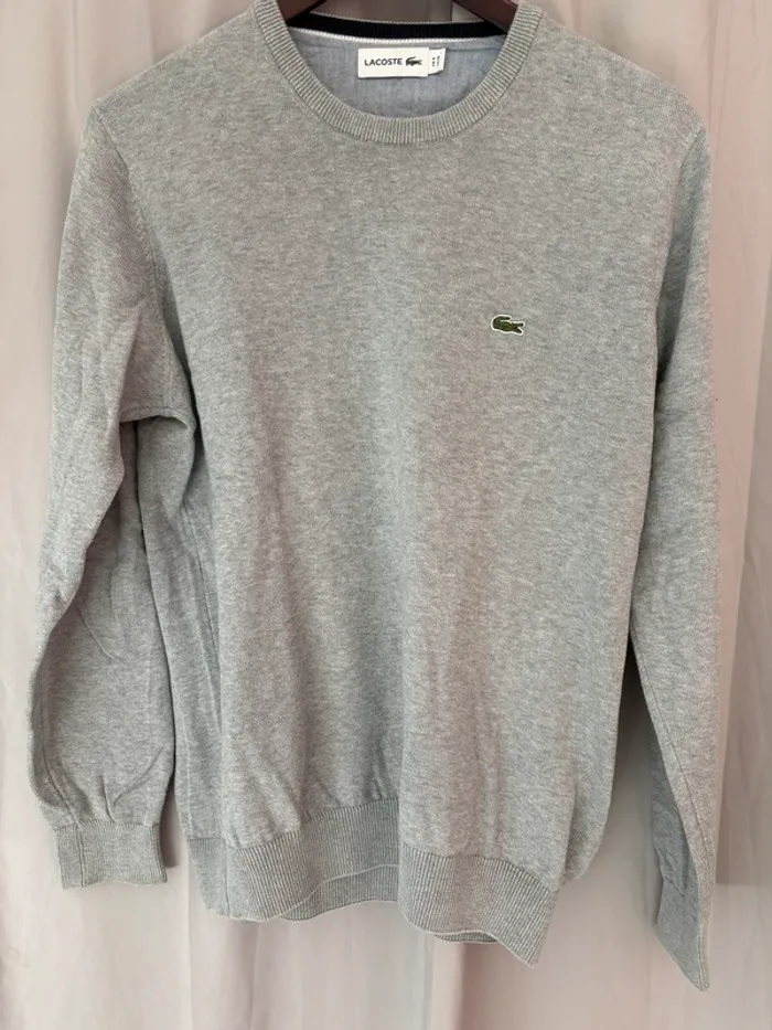 Pull col rond Lacaste FR4 M