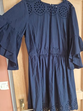 Robe manches évasées