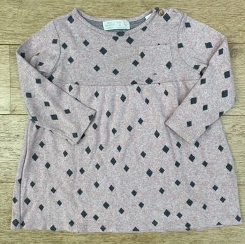 Robe manches longues chaude Zara 2 ans