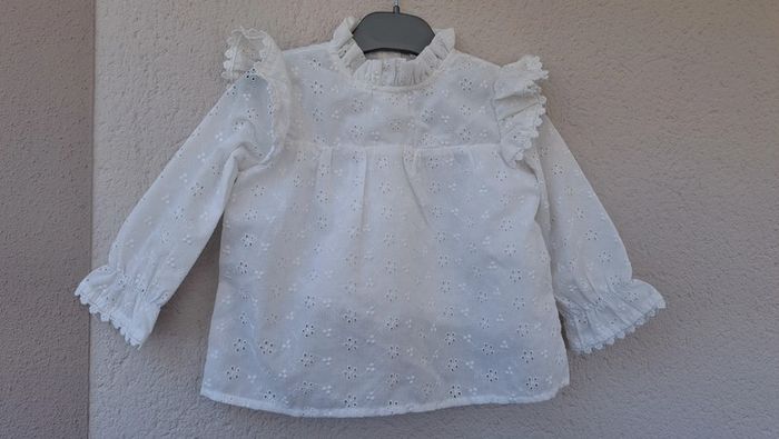 Blouse chemise blanche