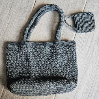 Sac maille crochet neuf