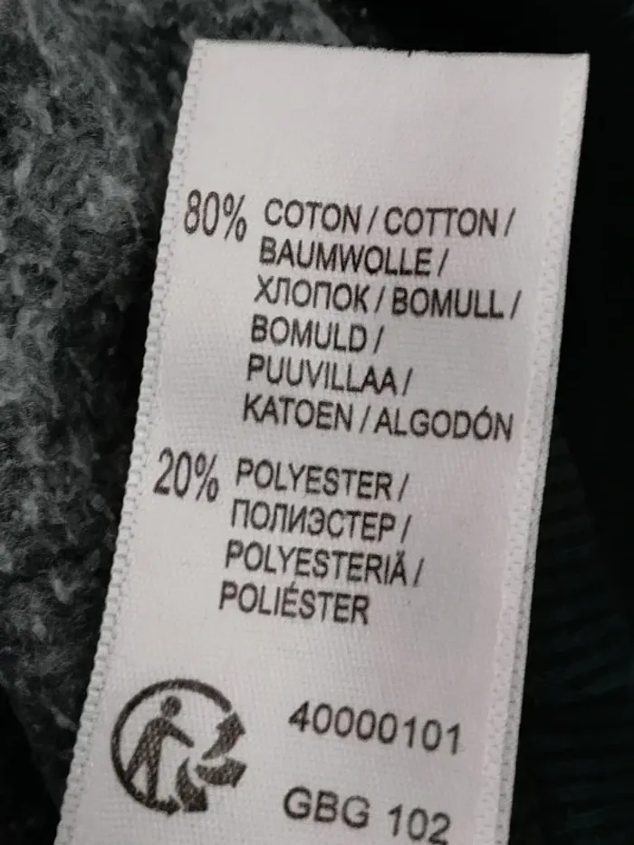 Suite sans capuche la Redoute vert sapin garçon 14 ans - photo numéro 5