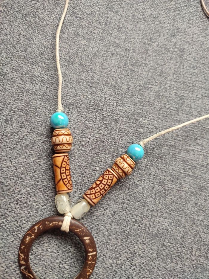 Collier à nouer en perle - photo numéro 4