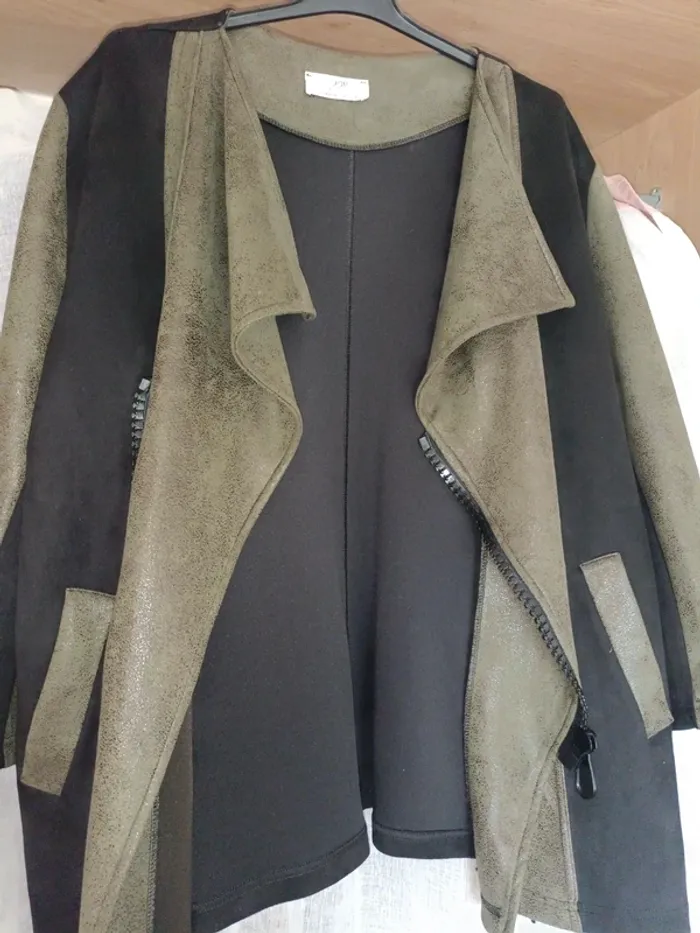 Veste bicolore femme - photo numéro 5