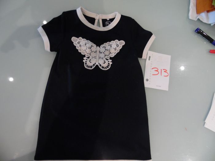robe 2 ans noir
