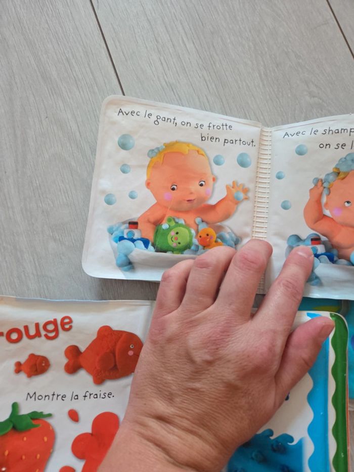 Lot 3 livres de bain plage bébé - photo numéro 4