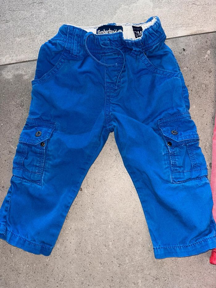 Lot 2 pantalons timberland / Ikks 12 / 18 mois - photo numéro 2