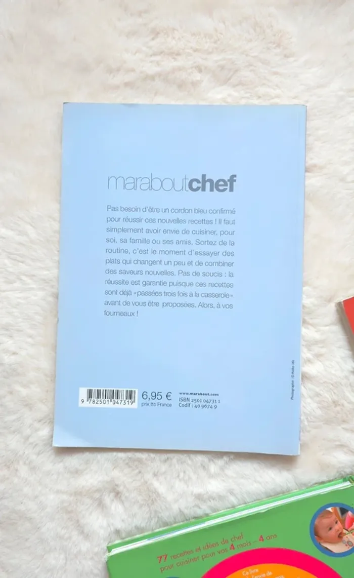 Lot de livres de cuisine pour faire des recettes pour bébé + 1 livres de recettes - photo numéro 6