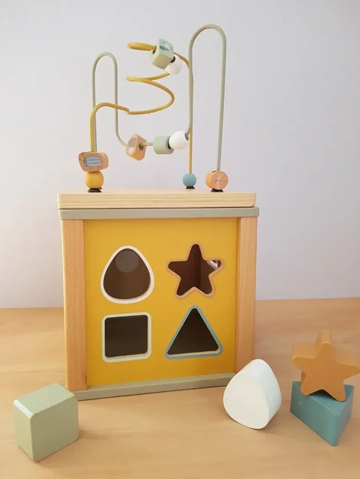 Little dutch cube d'activités en bois Little goose - photo numéro 2