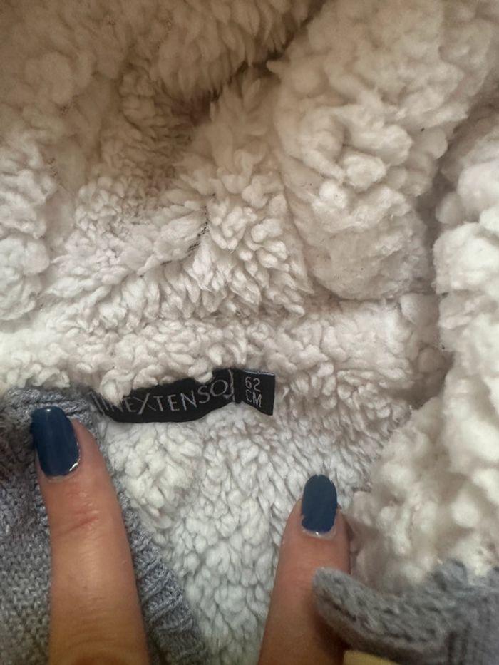 Magnifique gilet en laine gris - photo numéro 2