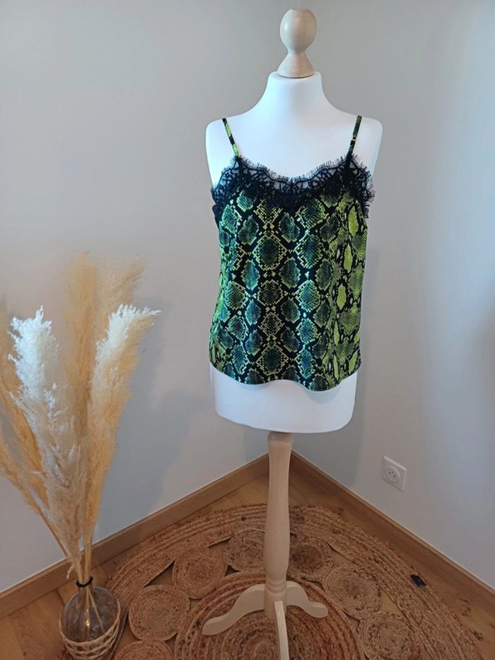 Débardeur à motif animal Miss Liberto taille XS 34 - photo numéro 2