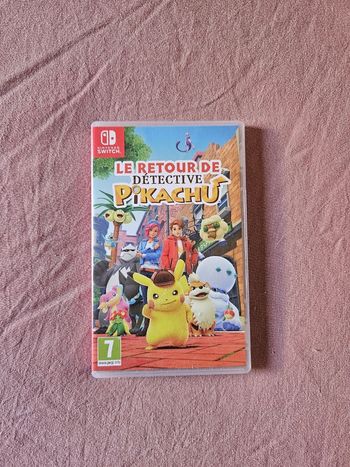 Jeu Nintendo Pokemon Détective Pikachu