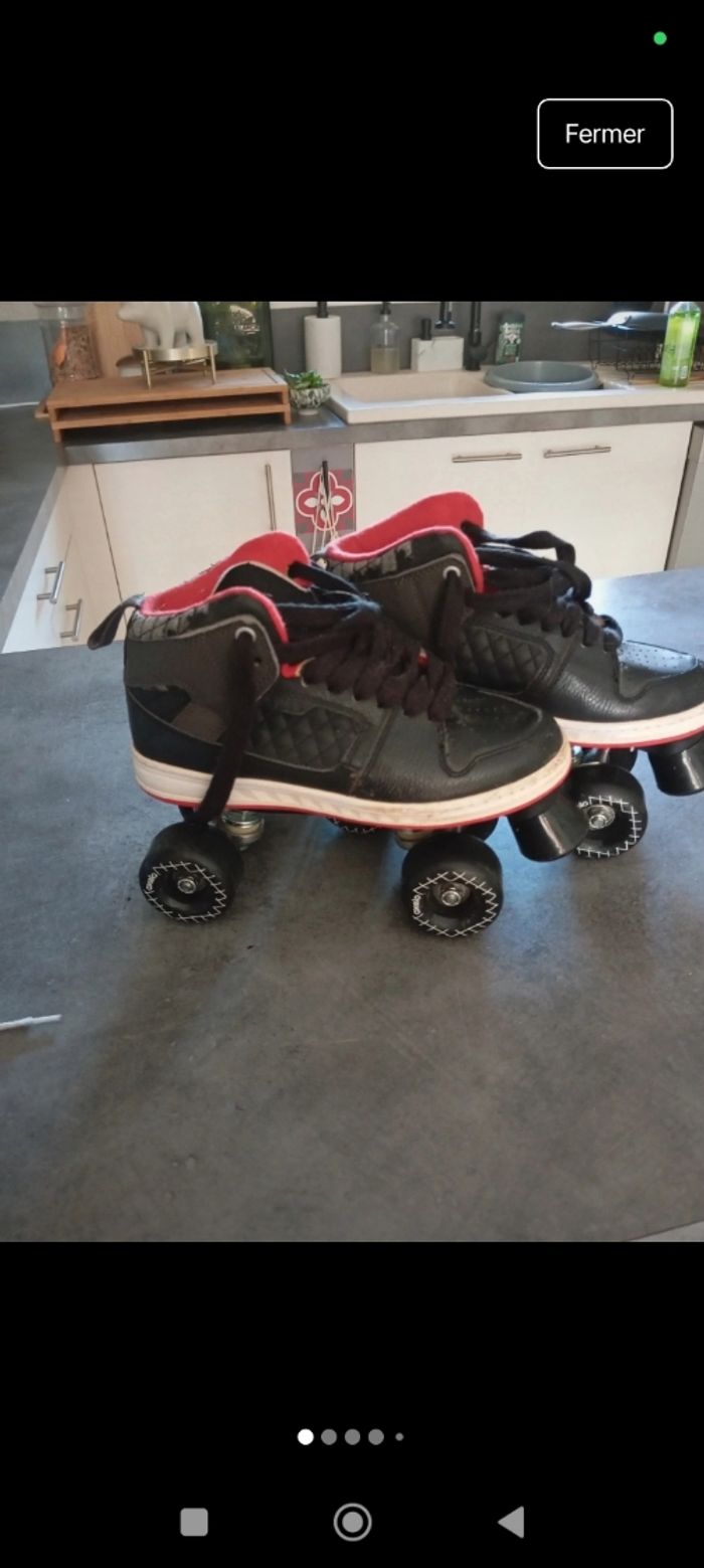 Patins a roulettes Oxelo taille 39