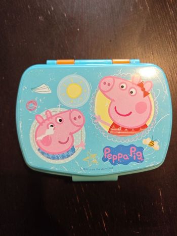Boite a goûté Peppa pig, enfants