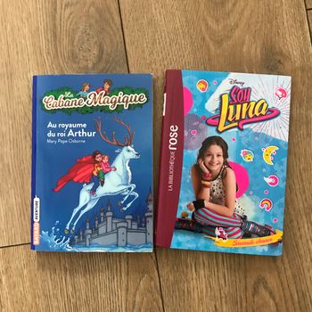 Lot de 2 livre soy luna et la cabane magique