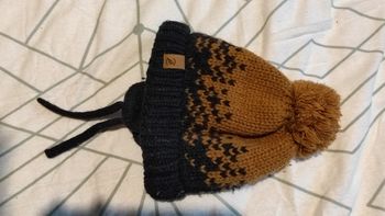 Bonnet laine intérieur polaire