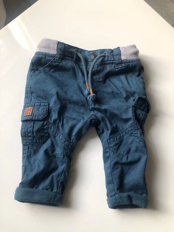 Pantalon garçon chaud bleu 3mois gémo