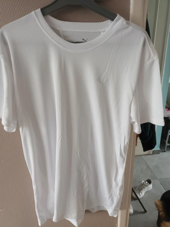 Maillot de sport taille xl puma blanc