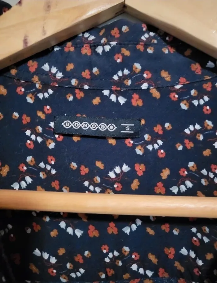 Blouse bonobo motif fleur - photo numéro 2