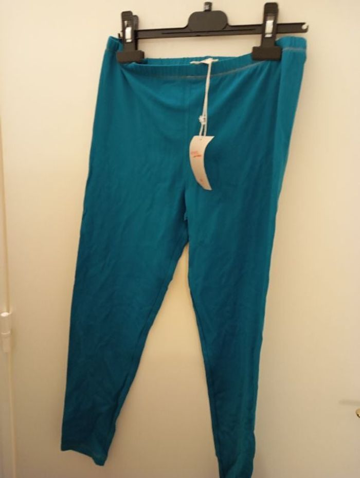 Legging turquoise 12/14 ans Du pareil au même