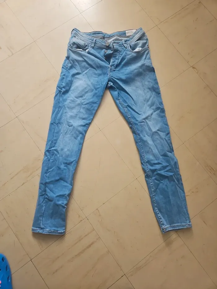 Jeans bleu pantalon - photo numéro 3