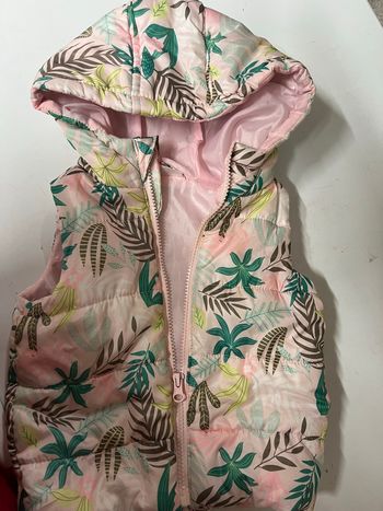 Veste sans manches 12 mois / doudoune sans manches 12 mois