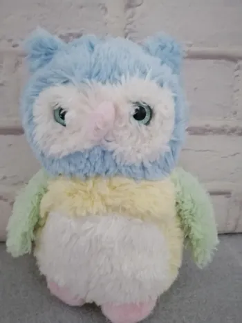 Ancienne peluche hibou