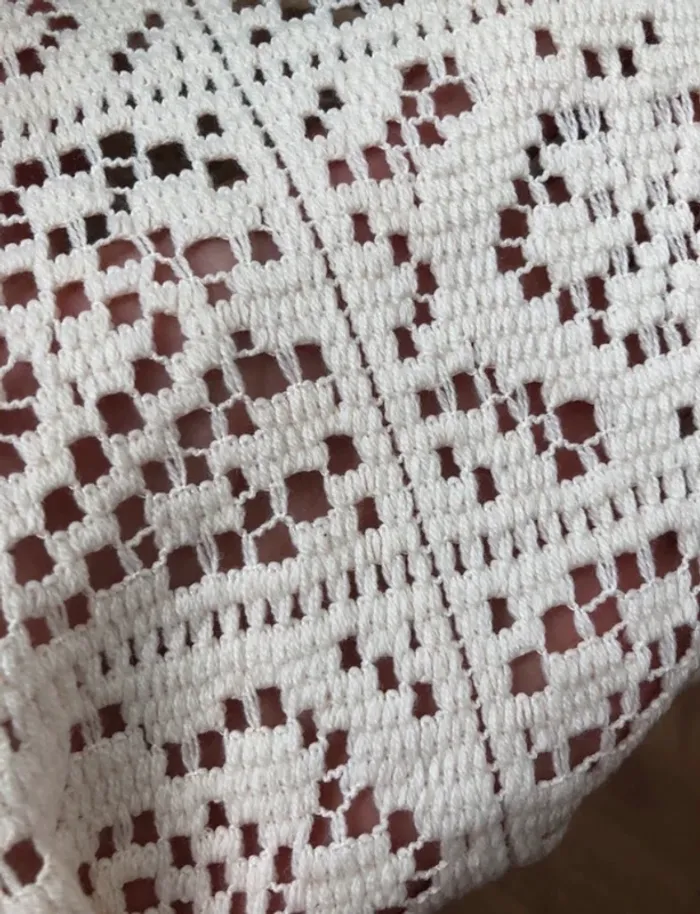 Haut top épaule dénudée beige coton été tendance - photo numéro 8