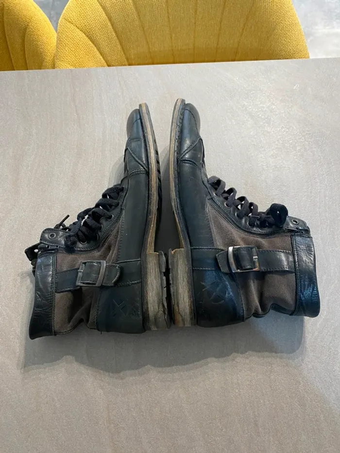 Bottes hommes style rangers - photo numéro 7