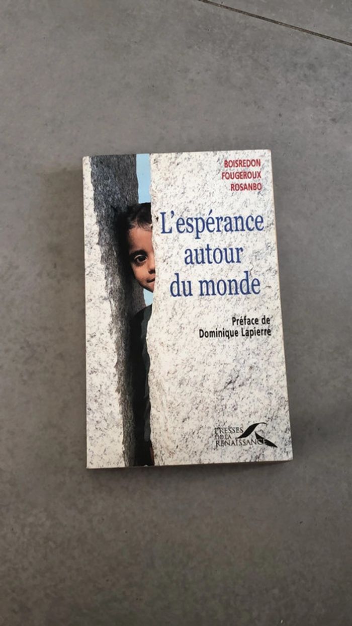 Livre l espérance tour du monde