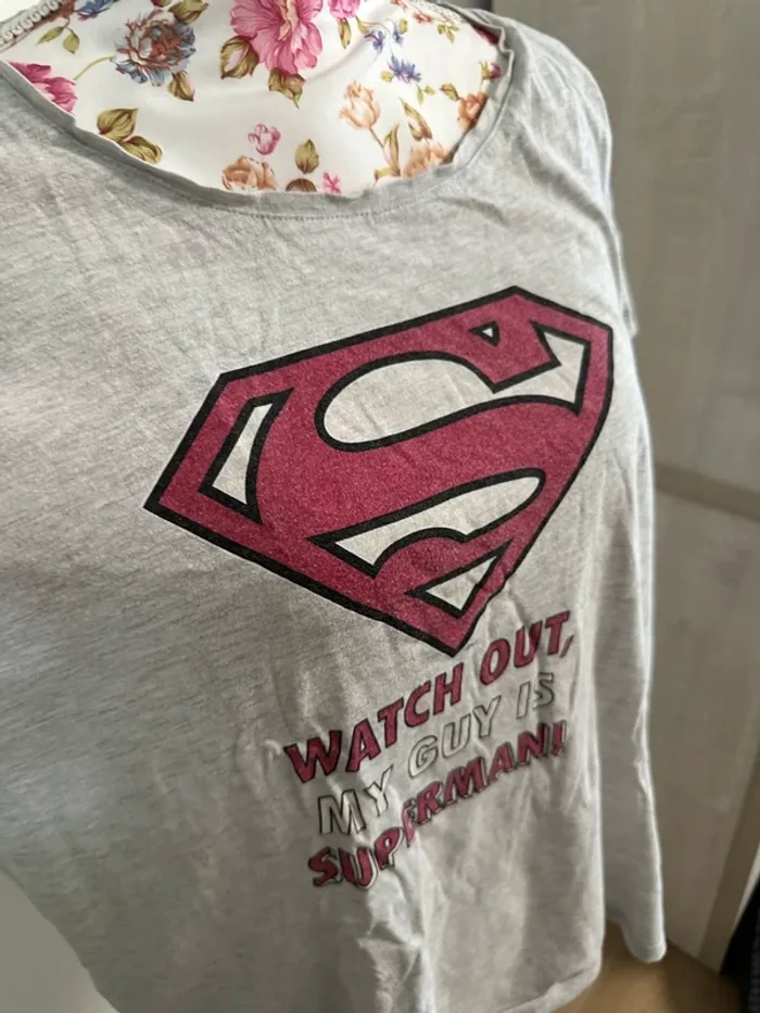 T-shirt super maman - photo numéro 2