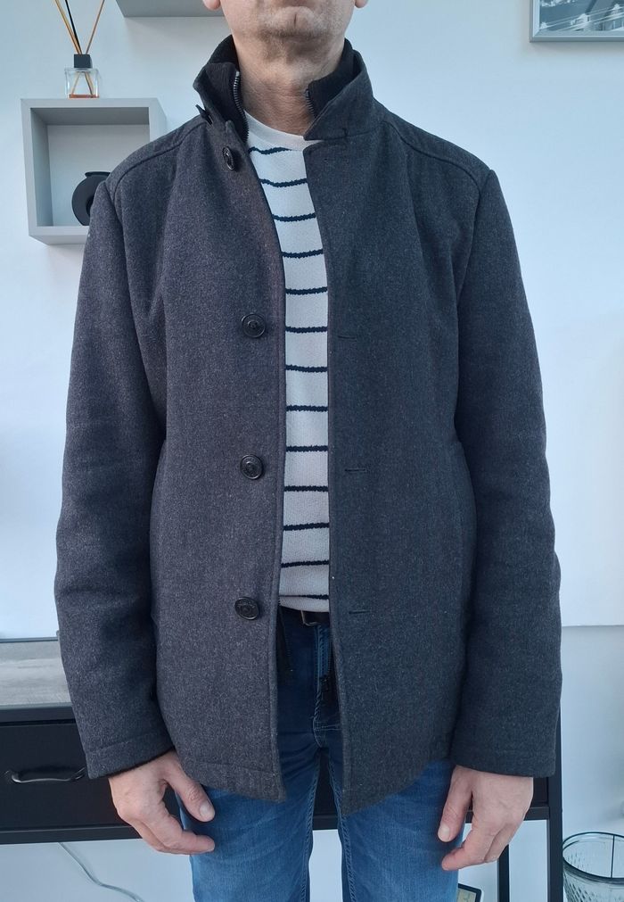 manteau JACK & JONES gris - photo numéro 2