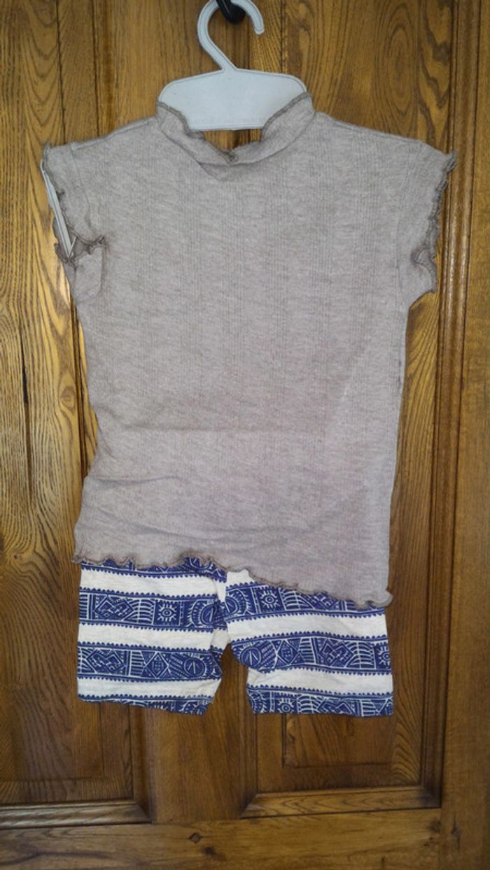 Ensemble tee-shirt/cycliste - photo numéro 2