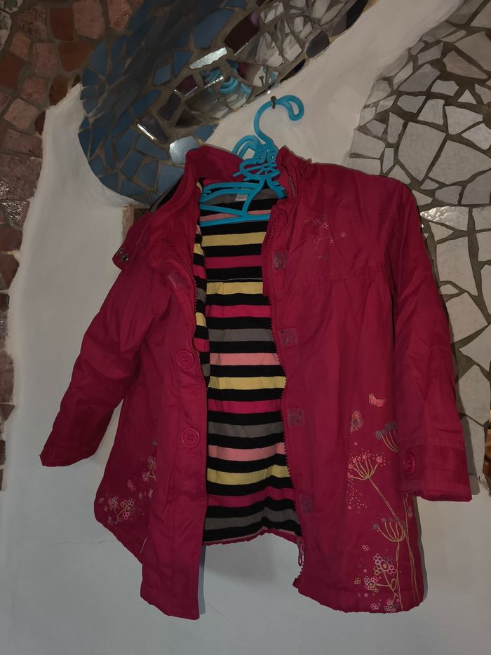 Manteau doublé demi saison 3 ans