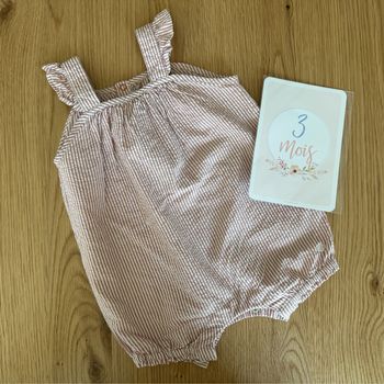 Barboteuse rayé Petit Bateau ♥️