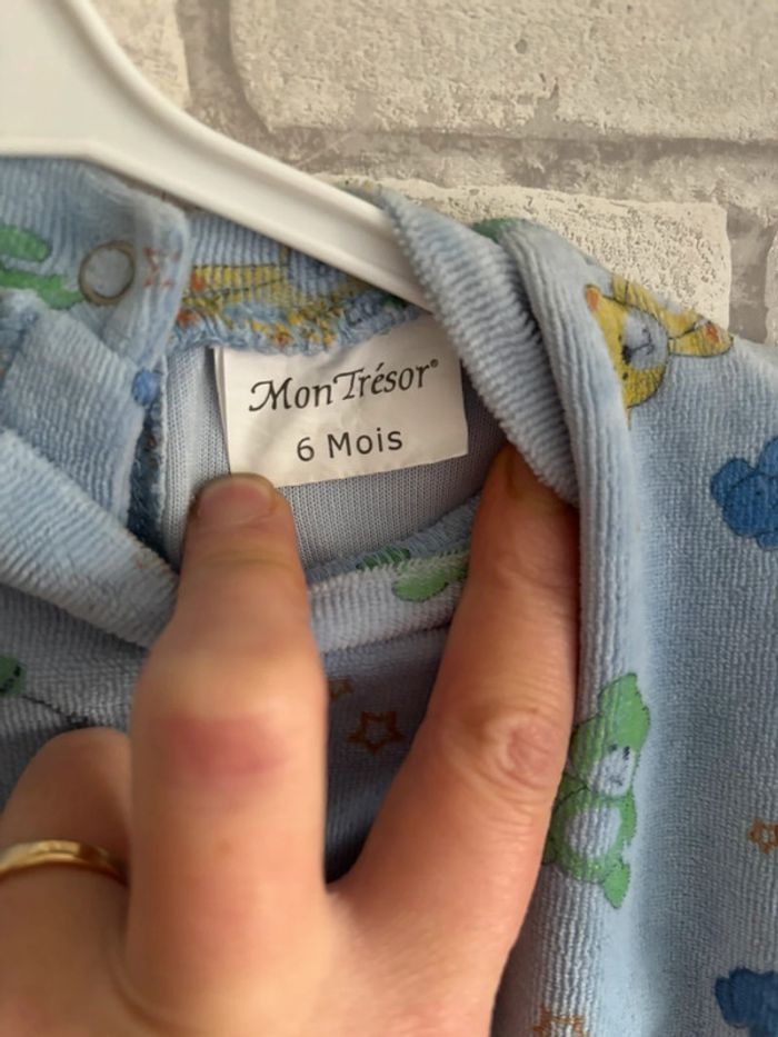 pyjama mon trésor taille 6 mois - photo numéro 2