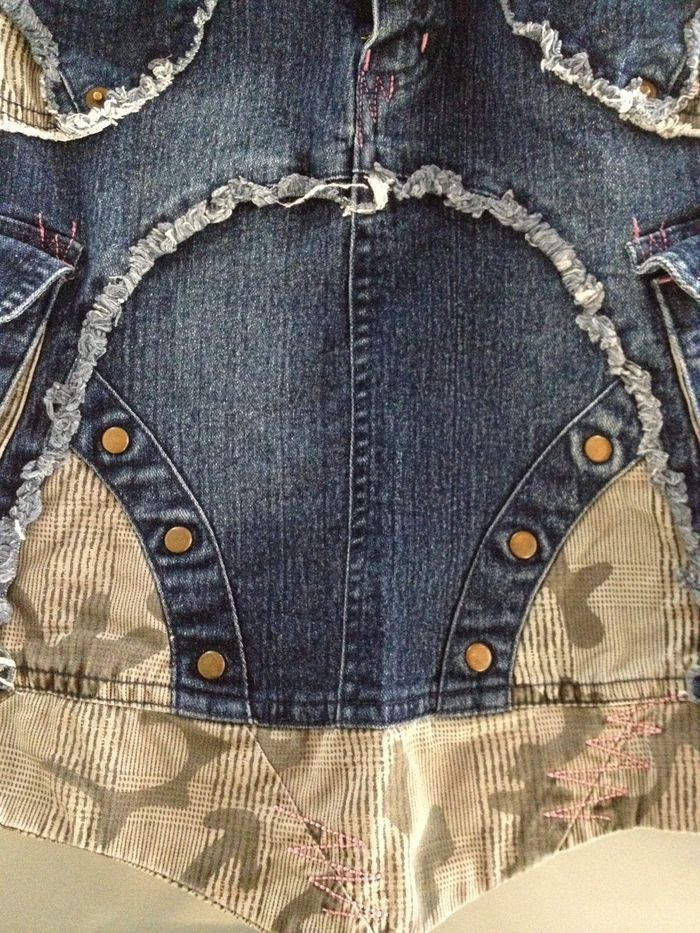 Jupe jean treilli 4ans - photo numéro 5